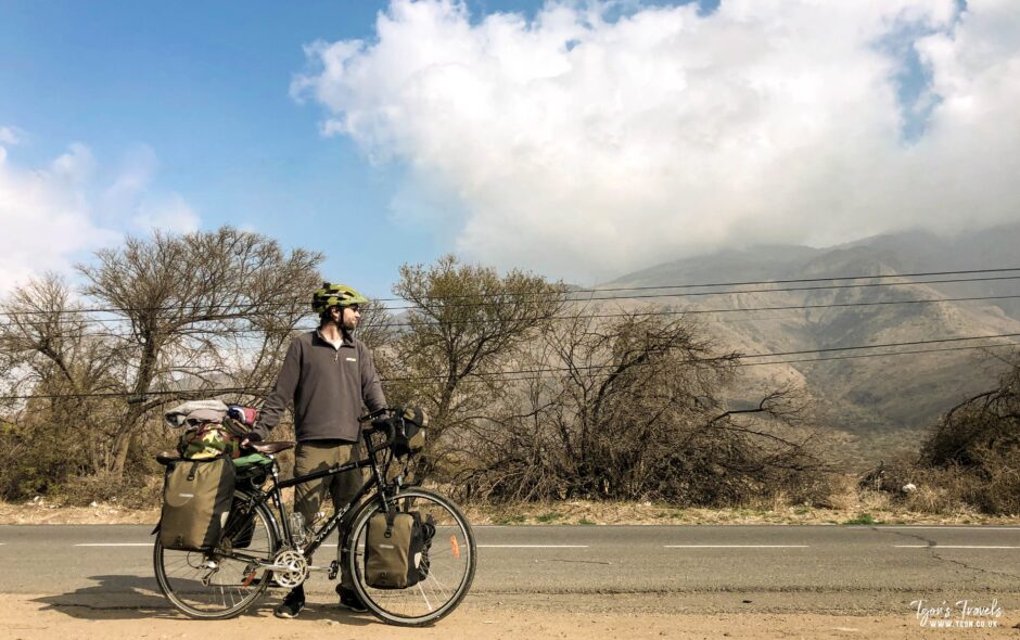 Weeks 1 & 2 – Arriving in South America.  Bikepacking Santiago to Valparaiso, Chile
