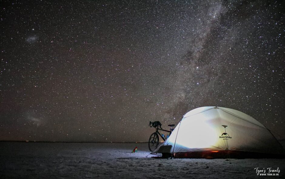 Week 11 – Bikepacking Bolivia.  Entering Bolivia and the Salar de Uyuni
